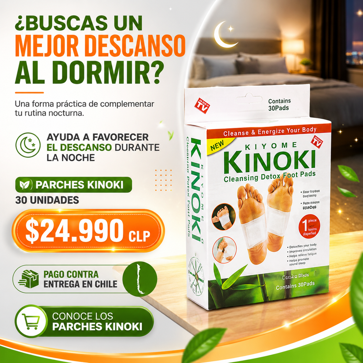 Night's Rest | Parches Kinoki